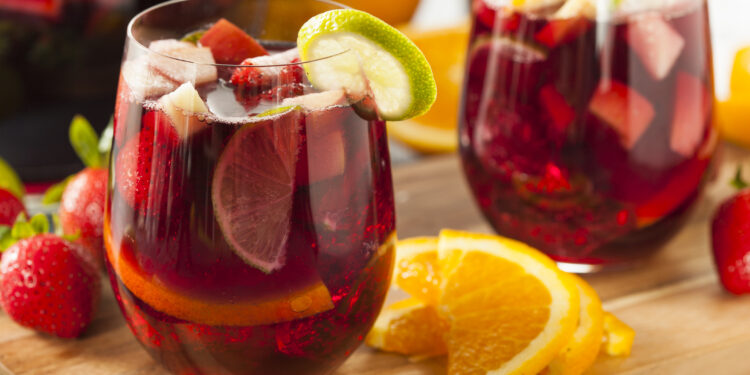 Sangria fácil e rápida