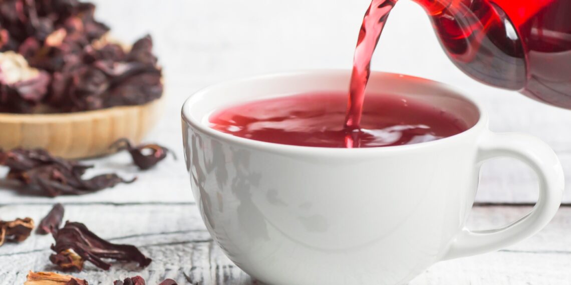Infusão de hibisco