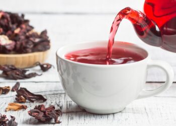 Infusão de hibisco