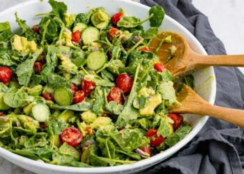 Salada de abacate