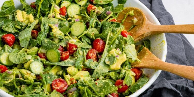 Salada de abacate