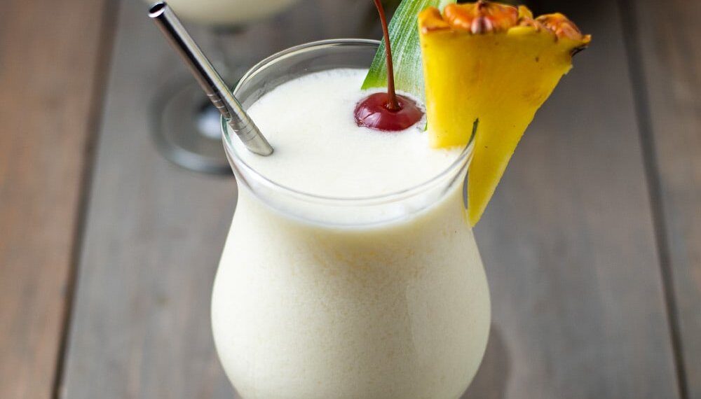 Piña colada sem álcool