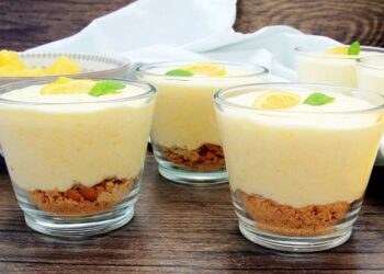 Mousse de abacaxi