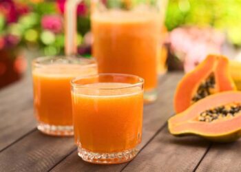 Sumo de mamão detox