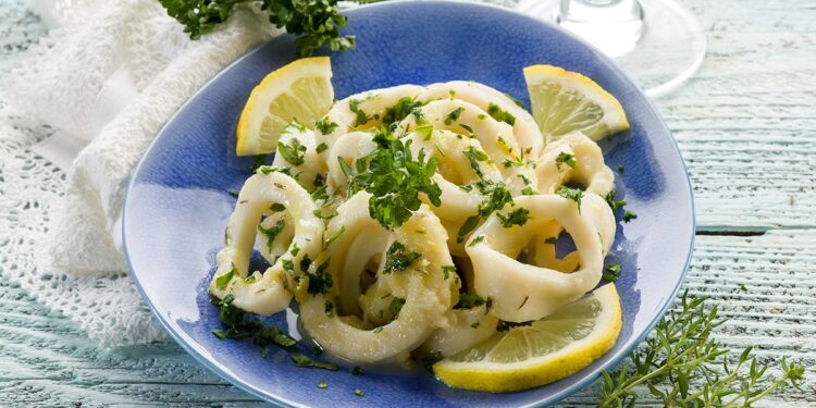 Calamares grelhados