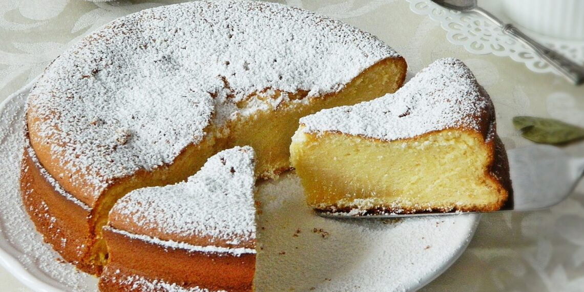 Bolo de leite condensado no liquidificador