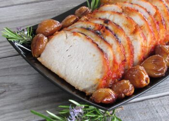 Lombinho de porco com castanhas à Transmontana