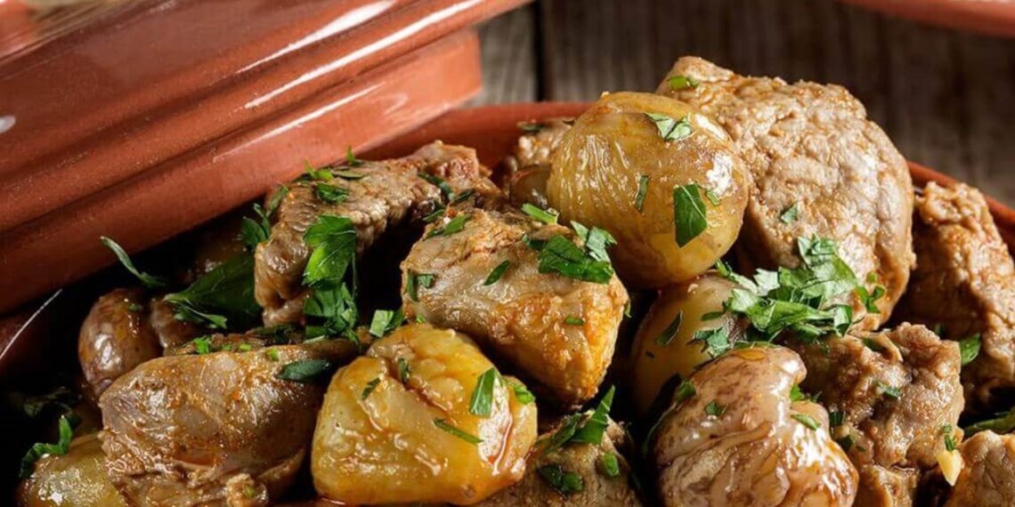 Carne de porco com castanhas à Transmontana