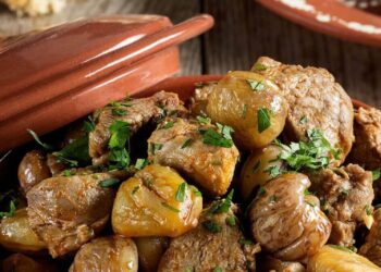 Carne de porco com castanhas à Transmontana