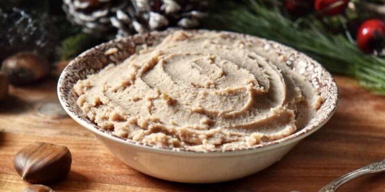 Puré de castanhas