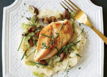 Frango com castanhas