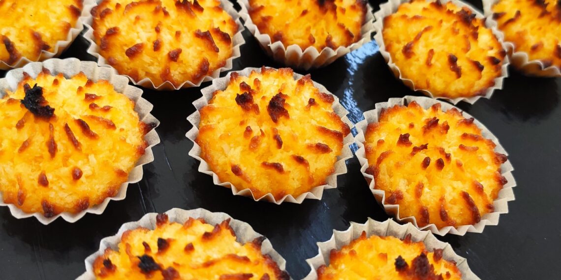 Bolinhos de côco húmidos