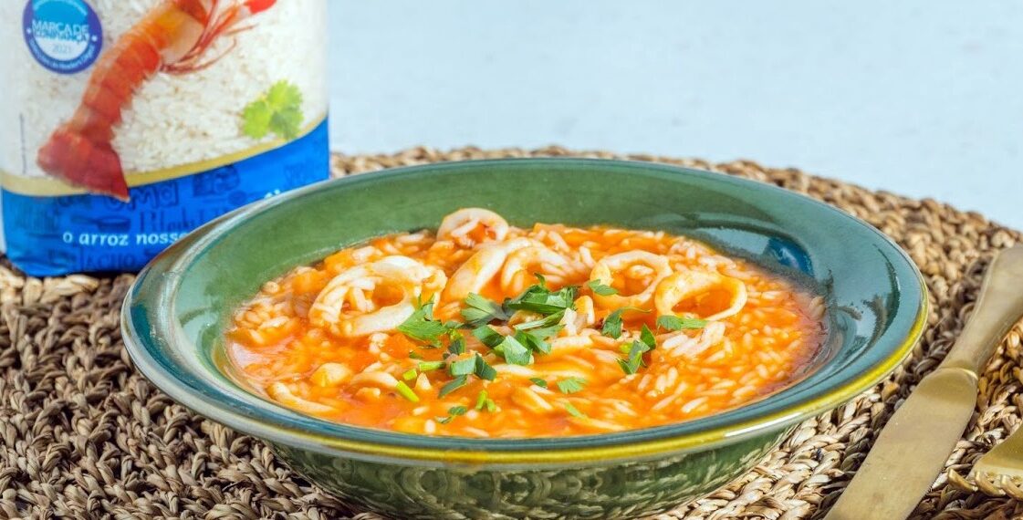 Arroz de lulas à portuguesa