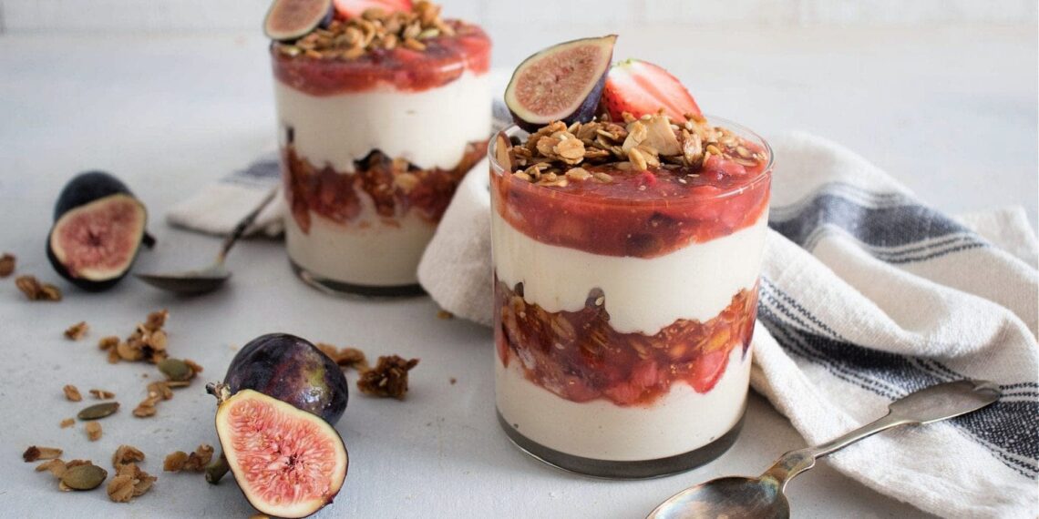 Mousse de figo fresco