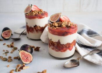 Mousse de figo fresco