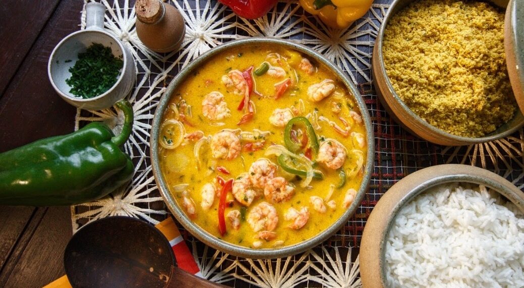 Moqueca de camarão fácil e simples