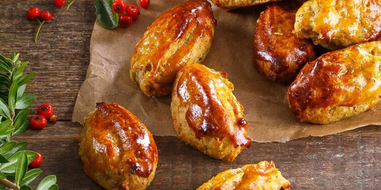 Broas de abóbora e batata doce