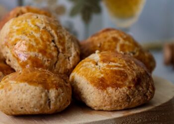 Broas de canela e limão