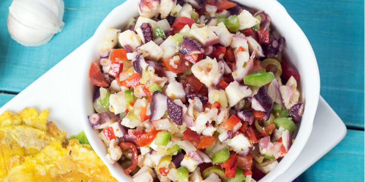 Salada de polvo algarvia