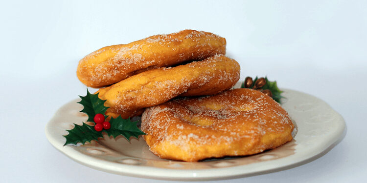 Filhoses portuguesas à moda antiga