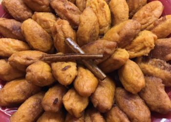 Bilharacos de abóbora (receita tradicional)