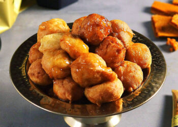 Sonhos de laranja fofinhos