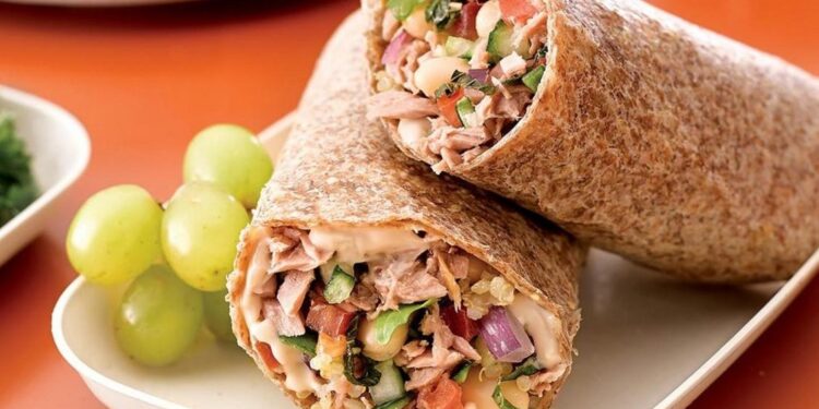 Wraps de atum