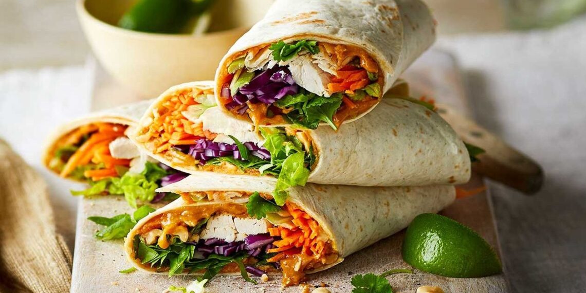 Wraps de frango