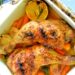 Frango no forno com laranja