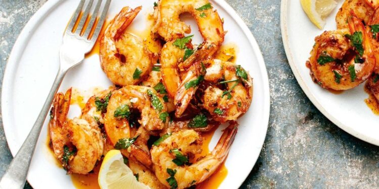 Gambas ao alho