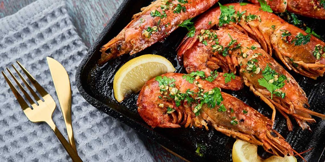 Gambas à la plancha