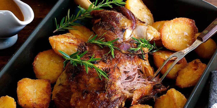 Cabrito assado no forno à Transmontana