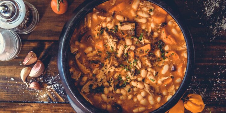 Feijoada de leitão à moda de Anadia