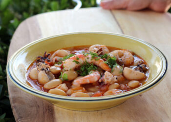 Feijoada de chocos à moda do Algarve