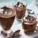 Mousse de chocolate com natas