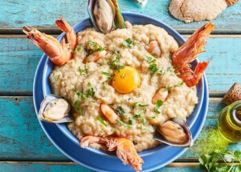 Açorda de marisco alentejana