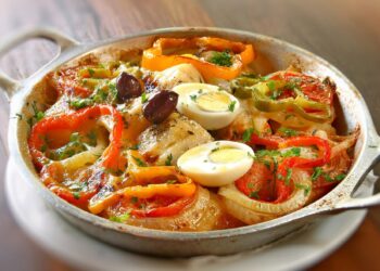 Bacalhau no forno à Portuguesa