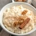 Arroz doce cremoso tradicional