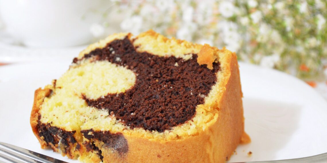 Bolo mármore tradicional à portuguesa