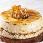 Pudim de claras com caramelo
