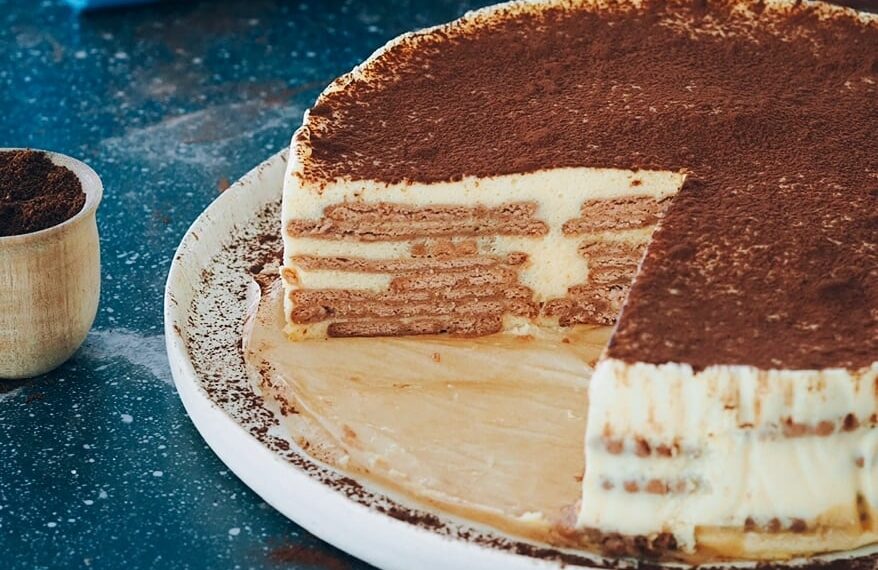 Bolo de bolacha torrada