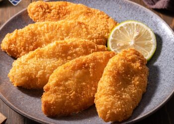 Filetes de paloco panados