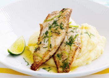 Filetes de paloco no forno