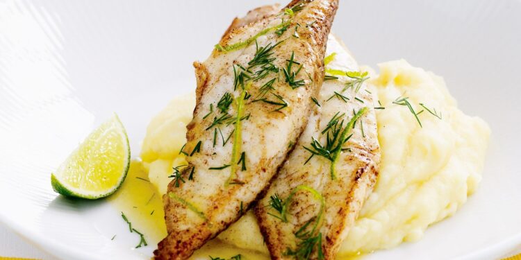 Filetes de paloco no forno