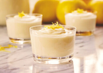 Mousse de limão à portuguesa