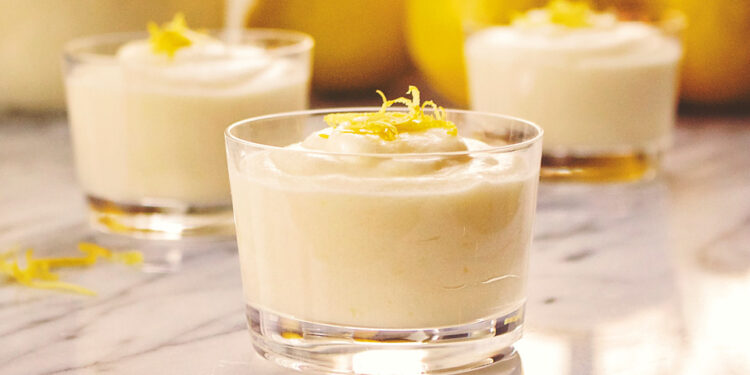 Mousse de limão à portuguesa