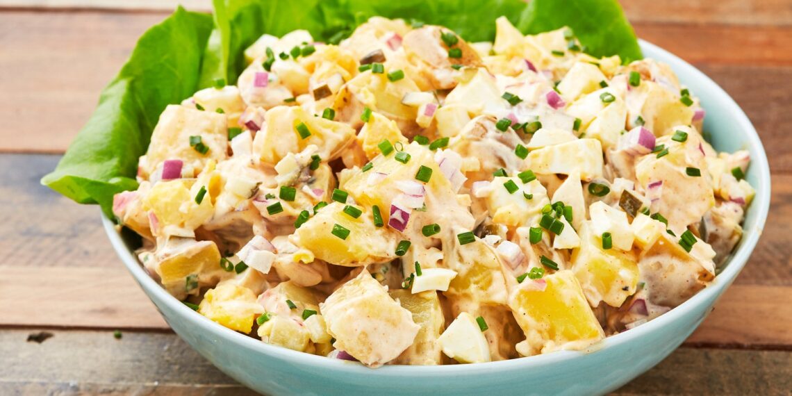 Salada de batata com maionese