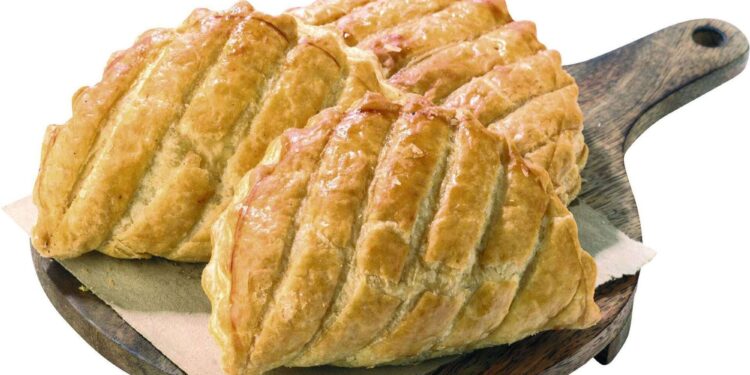 Folhados de maçã simples