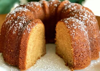 Bolo de batata doce à moda antiga