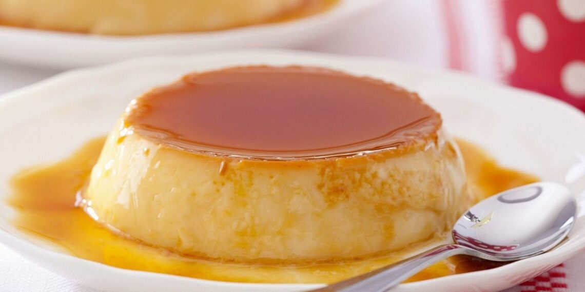 Pudim de leite à portuguesa
